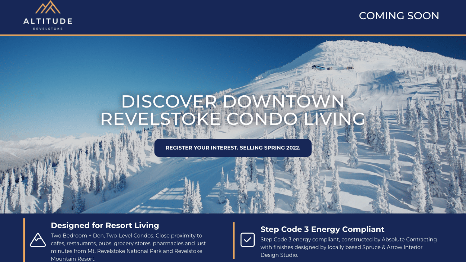 Own At Altitude website homepage
