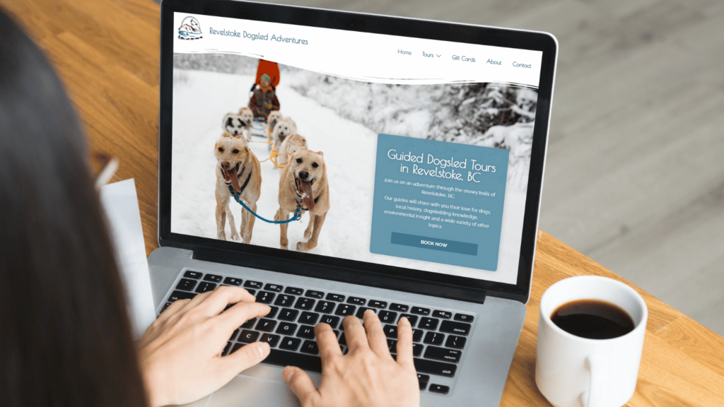 Revelstoke Dogsled Adventures Mockup